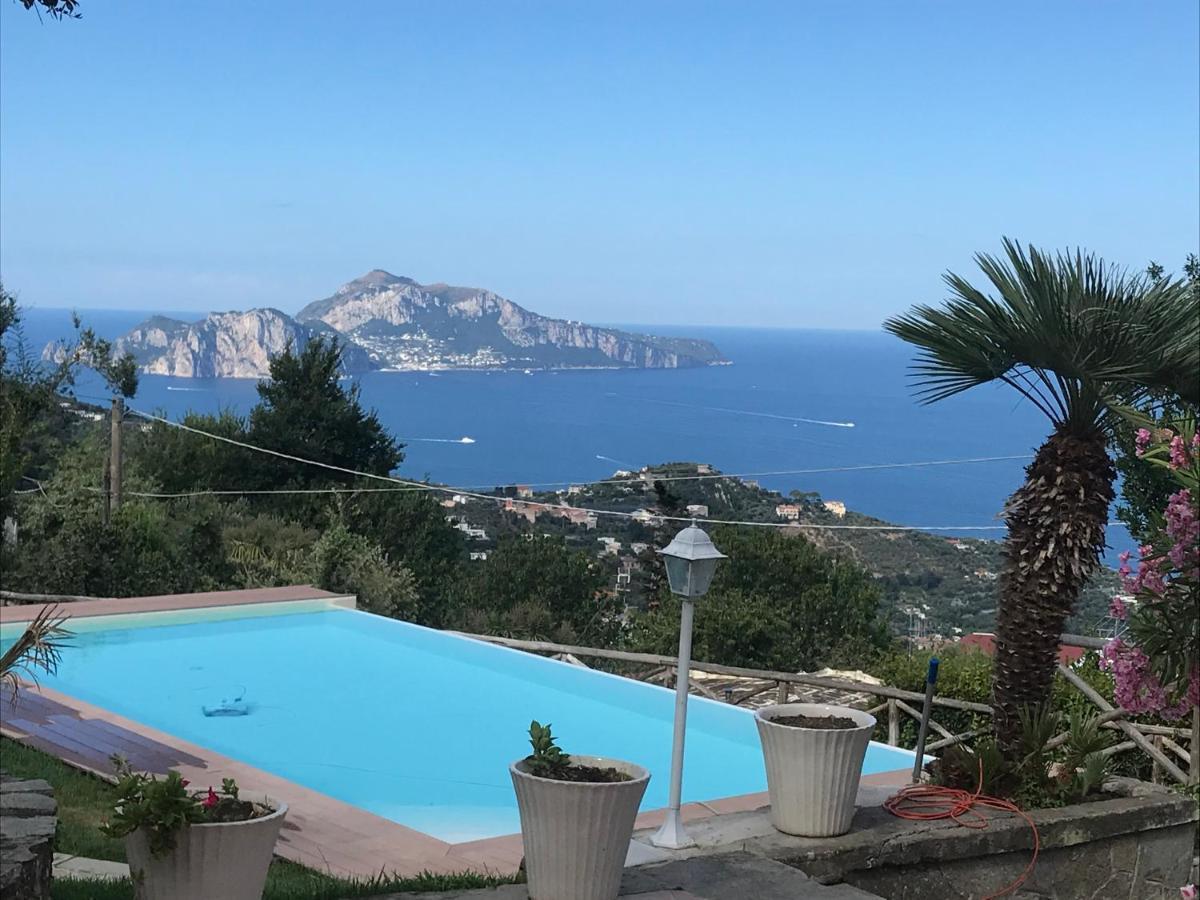 Resort Ferrara Villa Multa Quies Massa Lubrense Εξωτερικό φωτογραφία