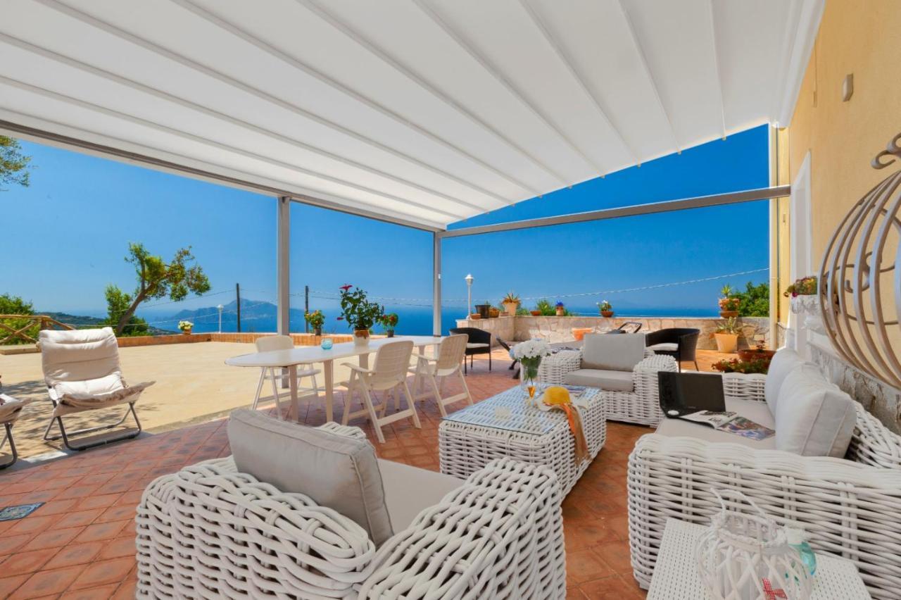 Resort Ferrara Villa Multa Quies Massa Lubrense Εξωτερικό φωτογραφία